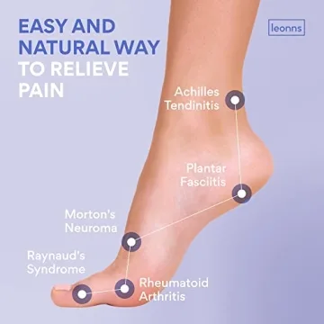 LEONNS Microwavable Slippers for Women and Men - Relaxing Warming Slippers - Natural Feet Warmers - One Size Fits Most (Light Grey)