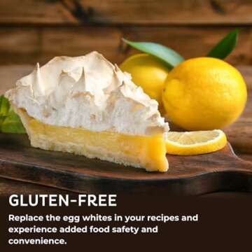 Chefmaster - Meringue Powder - Eggwhite Substitute - 5oz - Create Delicious Dessert Toppings, Stabilize Icing and Meringue - Made in the USA