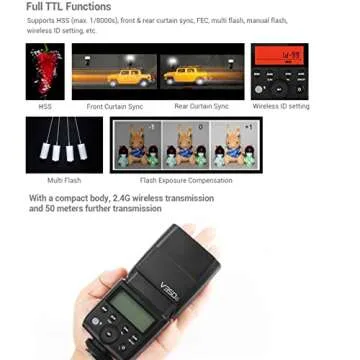 Godox V350C Flash for Canon - Compact & Versatile Flash