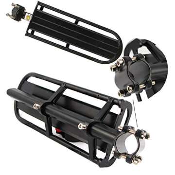 ThreeH Retractable Cargo Rack for Bikes - Easy Installation