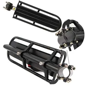 ThreeH Retractable Cargo Rack for Bikes - Easy Installation