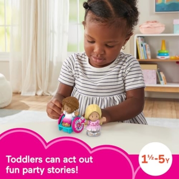 Fisher-Price Little People Barbie Party Figure Set