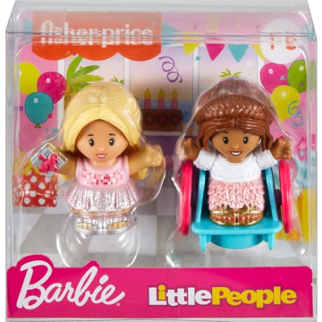 Fisher-Price Little People Barbie Party Figure Set