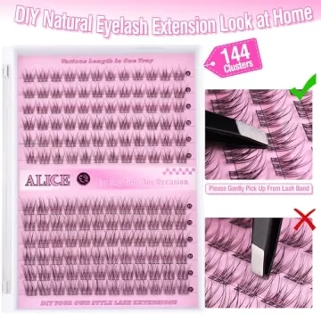 ALICE Natural Lash Clusters for Effortless Beauty