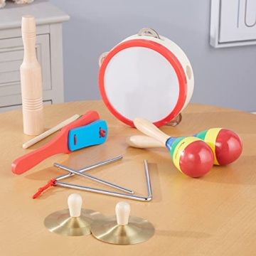 10-Piece Melissa & Doug Musical Instrument Set for Kids