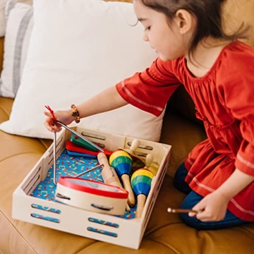 10-Piece Melissa & Doug Musical Instrument Set for Kids