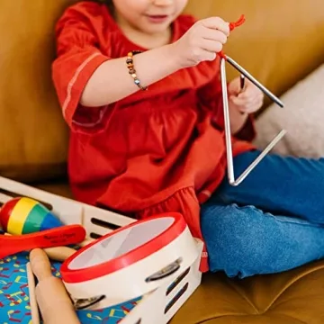 10-Piece Melissa & Doug Musical Instrument Set for Kids