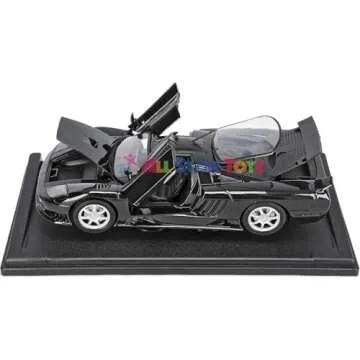 Shop Motormax Saleen S7 Diecast 1:18 Black Model Now