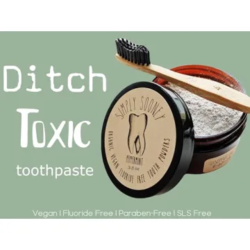 Eco-Friendly Vegan Tooth Powder for Stronger Teeth