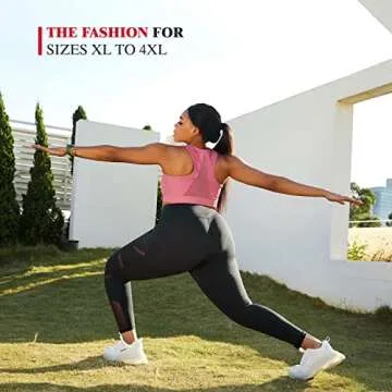 YOHOYOHA Plus Size Yoga Pants for Breathable Comfort