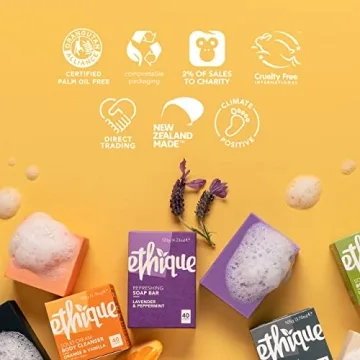 Ethique Zesty Lime & Ginger Body Wash Bar - Eco-Friendly