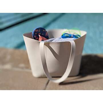 Stylish Bellwood Silicone Beach Tote Bag for All Occasions
