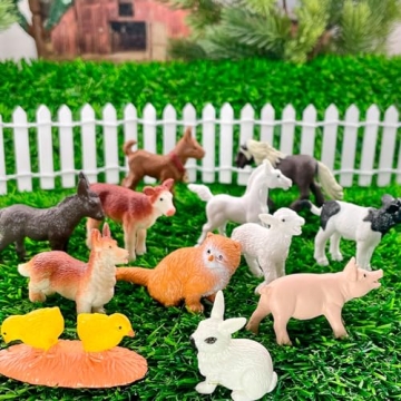 Safari Ltd Farm Babies Toob 12 Miniature Animal Figurines