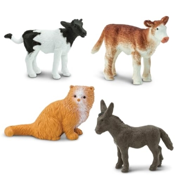 Safari Ltd Farm Babies Toob 12 Miniature Animal Figurines