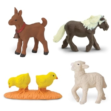 Safari Ltd Farm Babies Toob 12 Miniature Animal Figurines