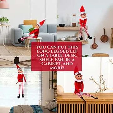 Affordable 12-Inch Elf Plush Toy for Holiday Cheer