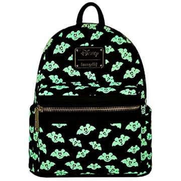 Loungefly Totally Batty Mickey Mouse Mini Backpack Purse
