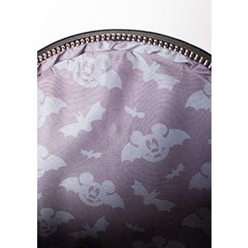 Loungefly Totally Batty Mickey Mouse Mini Backpack Purse
