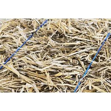 Garden Elements Straw Bale by Shady Creek Farm, Multi-Use for Farm & Home, Medium Straw Bale, 22"