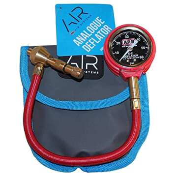 ARB ARB505 Deflator Kit 10-60 PSI Tire Pressure Gauge Rapid Air Down Offroad Kit With Recovery Gear ...