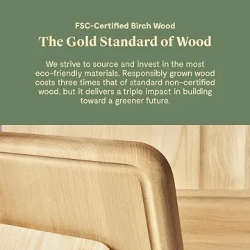 Caraway 4-Piece Eco-Friendly Wood Cutting Board Set