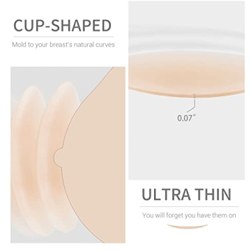 Seamless and Reusable Silicone Nipple Covers