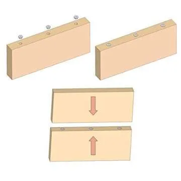 AUTOTOOLHOME 8-Piece Dowel Center Transfer Plug Set for Precision