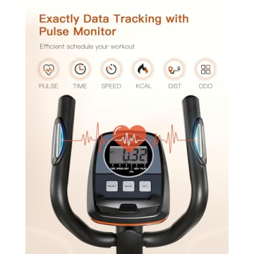 Niceday Elliptical Trainer with Magnetic Drive System