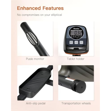 Niceday Elliptical Trainer with Magnetic Drive System
