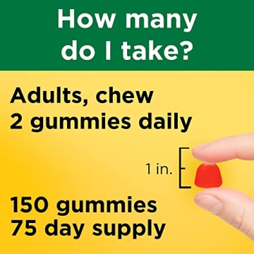 Nature Made Extra Strength Vitamin D3 Gummies for Immune Support