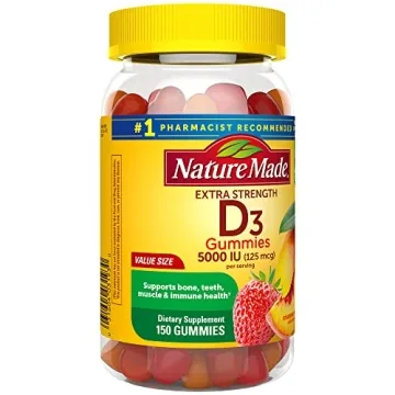 Nature Made Extra Strength Vitamin D3 Gummies for Immune Support