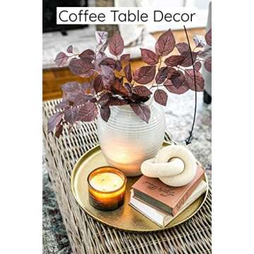 Rool Coffee Table Decor Items Coffee Table Books Decor Hardcover Book Shelf Decorative Objects Living Room Wood Knot Décor Black Décorations