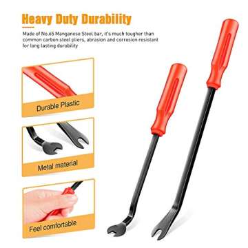 GOOACC Clip Pliers Set for Automotive & Home Use