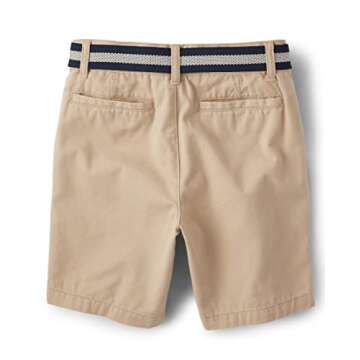 The Children's Place Stretch Chino Shorts in Toast for Kids