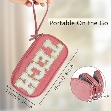 COSHAYSOO Stylish Electronic Organizer Bag for Travelers