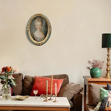 Vintage 5x7 Oval Picture Frame for Home Decor