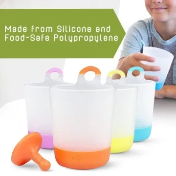 Puj Phillip Cups - Hangable MultiColor Training Cups for Kids
