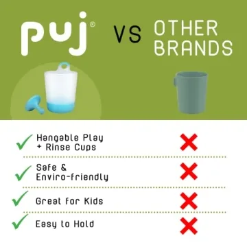 Puj Phillip Cups - Hangable MultiColor Training Cups for Kids