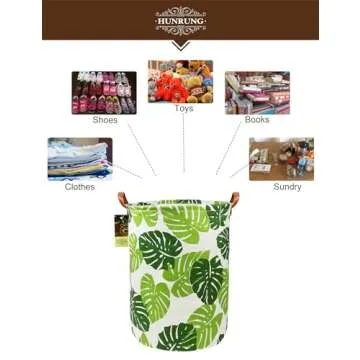 HUNRUNG Laundry Hamper - Stylish Storage Basket for Home