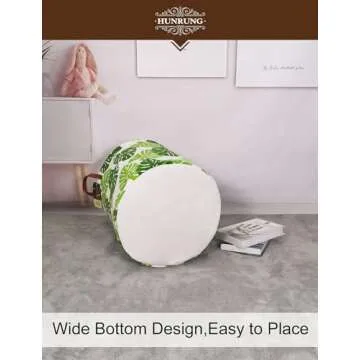 HUNRUNG Laundry Hamper - Stylish Storage Basket for Home