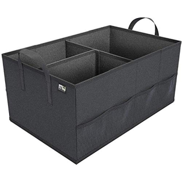MIU COLOR Car Trunk Organizer with 8 Mesh Pockets