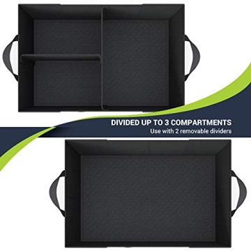 MIU COLOR Car Trunk Organizer with 8 Mesh Pockets