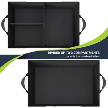 MIU COLOR Car Trunk Organizer with 8 Mesh Pockets