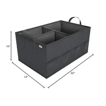MIU COLOR Car Trunk Organizer with 8 Mesh Pockets