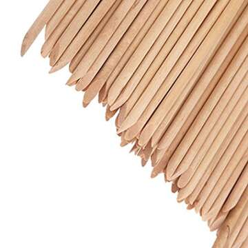 Perfect Stix Cuticle Manicure Wooden Sticks 7" Length (pack of 144)