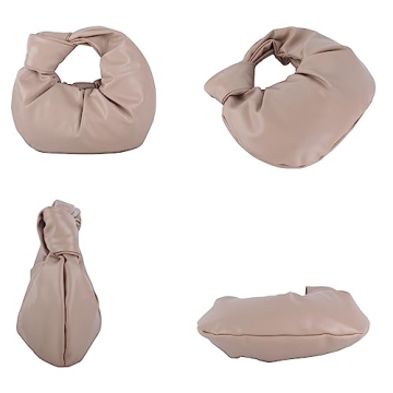 ELDA Knotted Clutch for Women - Stylish Cloud Handbag