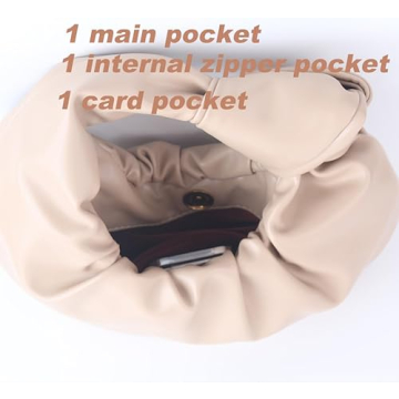 ELDA Knotted Clutch for Women - Stylish Cloud Handbag