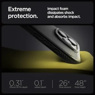 Spigen iPhone 16 Pro Rugged Armor MagFit Case