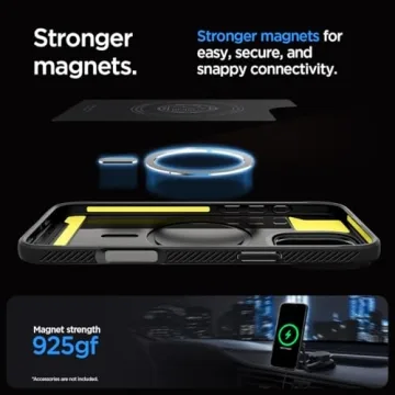 Spigen iPhone 16 Pro Rugged Armor MagFit Case