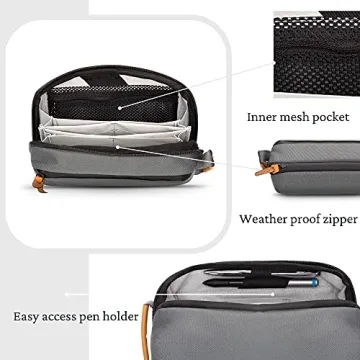 Stylish Tech Bag Organizer for Travel and Cords